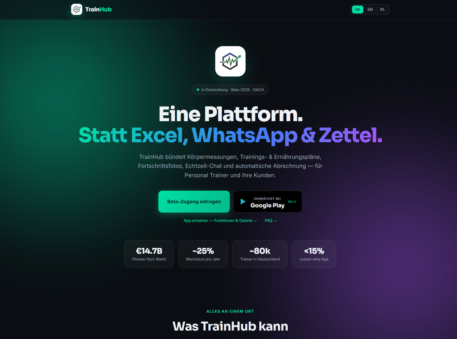 Fitness-Plattform